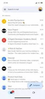 Кадр із відео: Gmail додав Manage Subscriptions: відписка від розсилок одним кліком