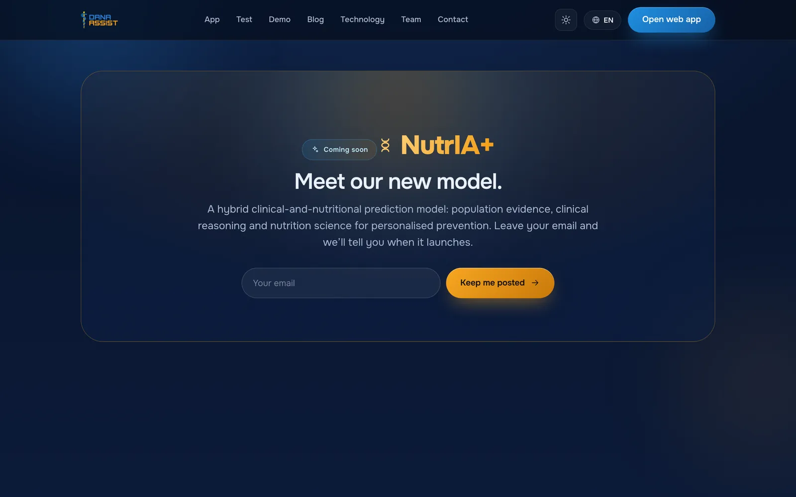 Dana Assist: A waitlist for the next model