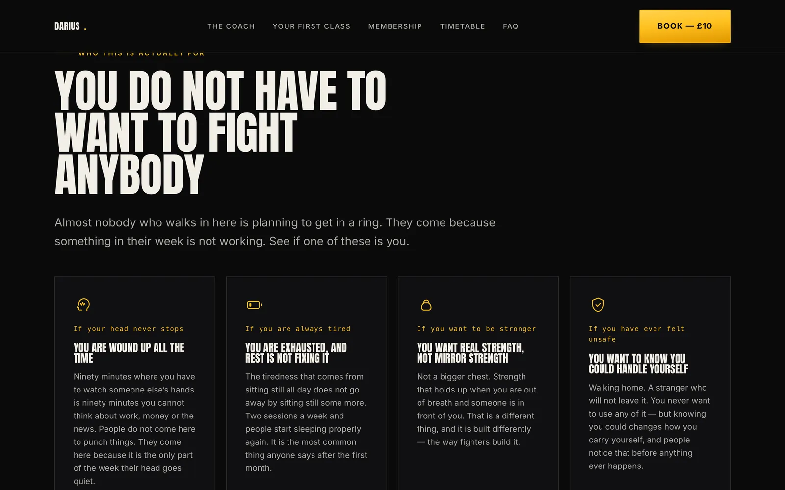 Darius Skliaudys: You do not have to fight