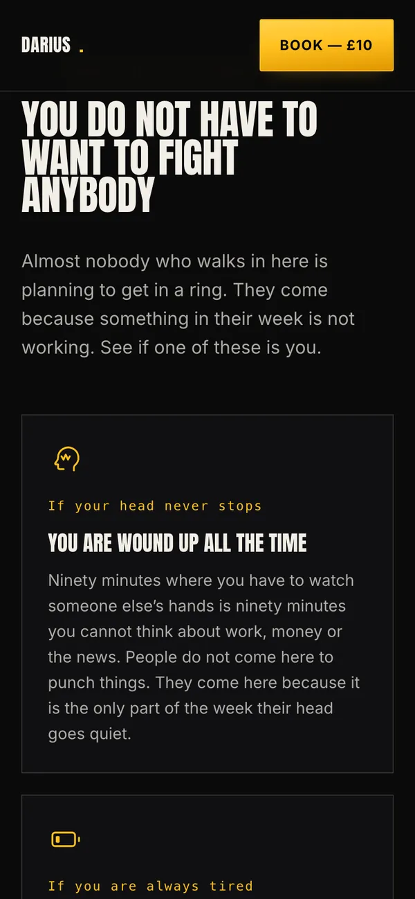 Darius Skliaudys: You do not have to fight (phone)