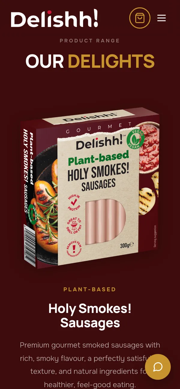 Delishh: The packs lead the range (phone)