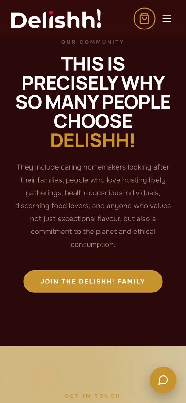 Delishh: Who chooses Delishh! (phone)